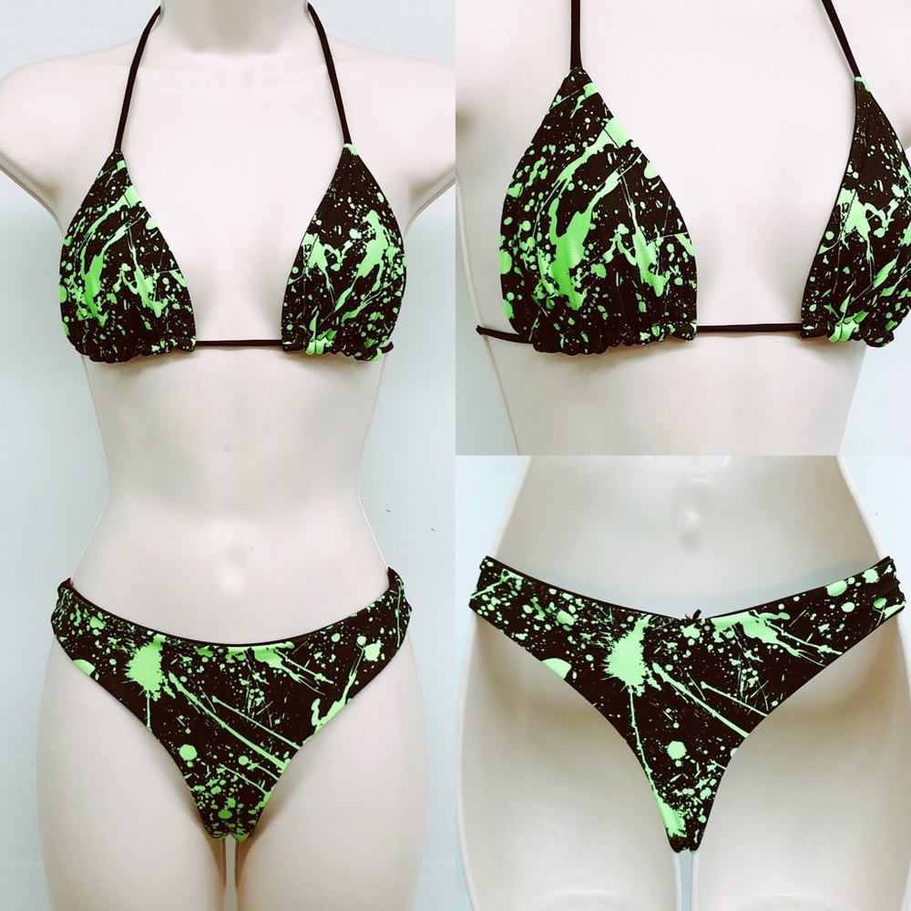 Splatter Bikini Set